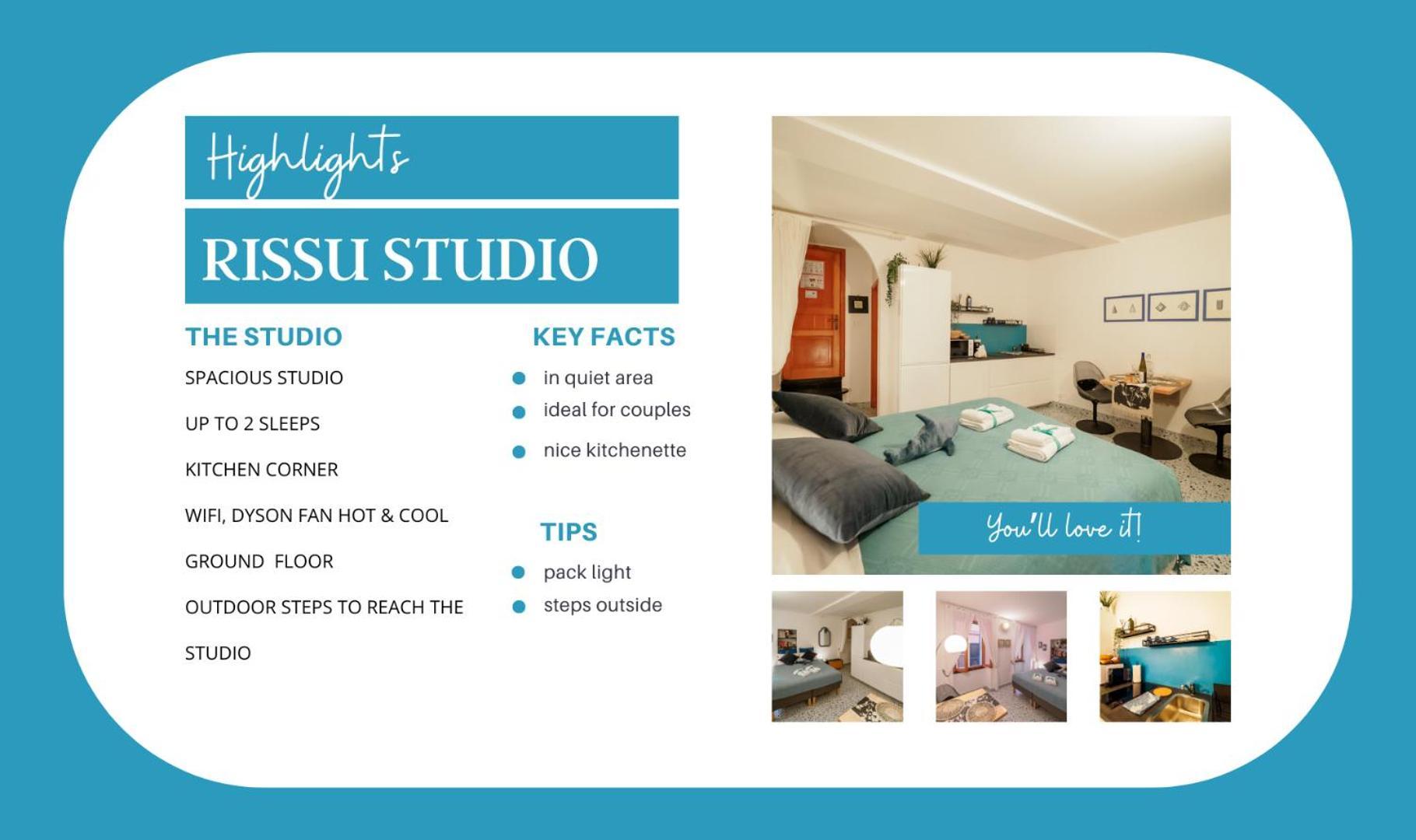 Rissu Nice Studio Vernazza Exteriör bild